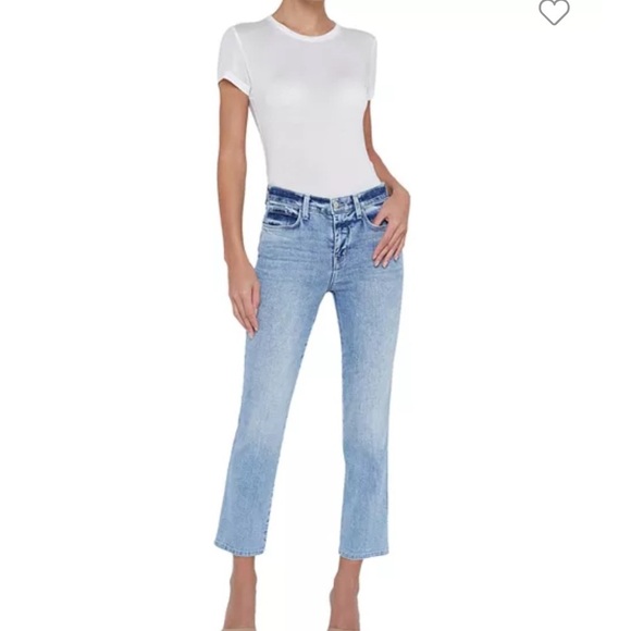 L’agence Alexia High Rise Crop Jean - Picture 1 of 6